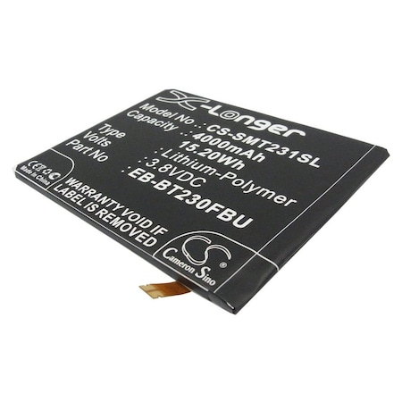 Bsc Preferred Samsung Tab4 Galaxy Tab4 TD-LTE Tab4 WiFi SM-T230NT SM- Tablet Repl. Battery CS-SMT231SL
